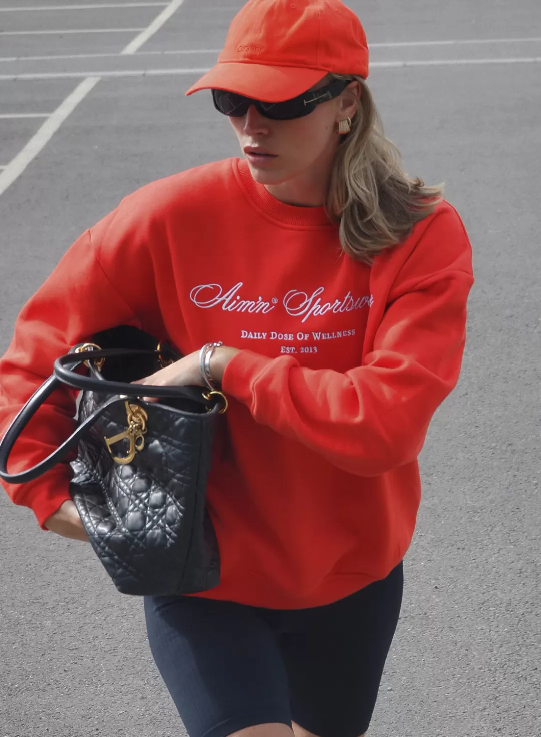 AIM’N 90's Red Heritage Sweatshirt 90s-red Cheap