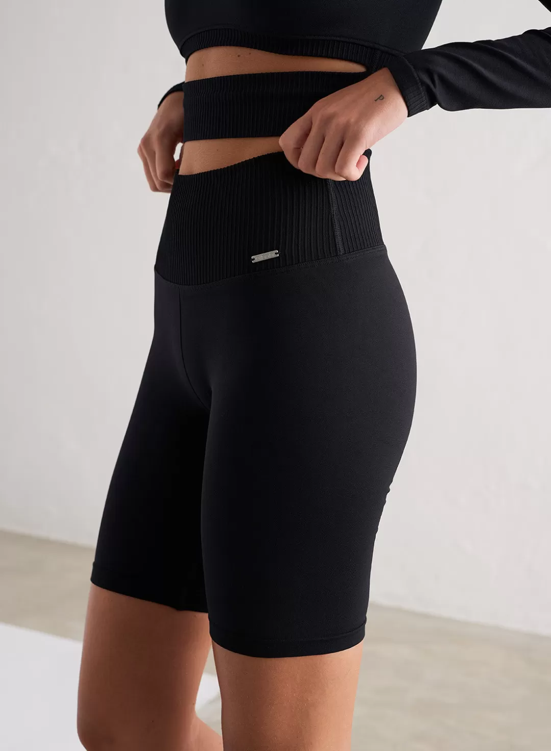 AIM’N Black Limitless Seamless Biker Shorts Sale