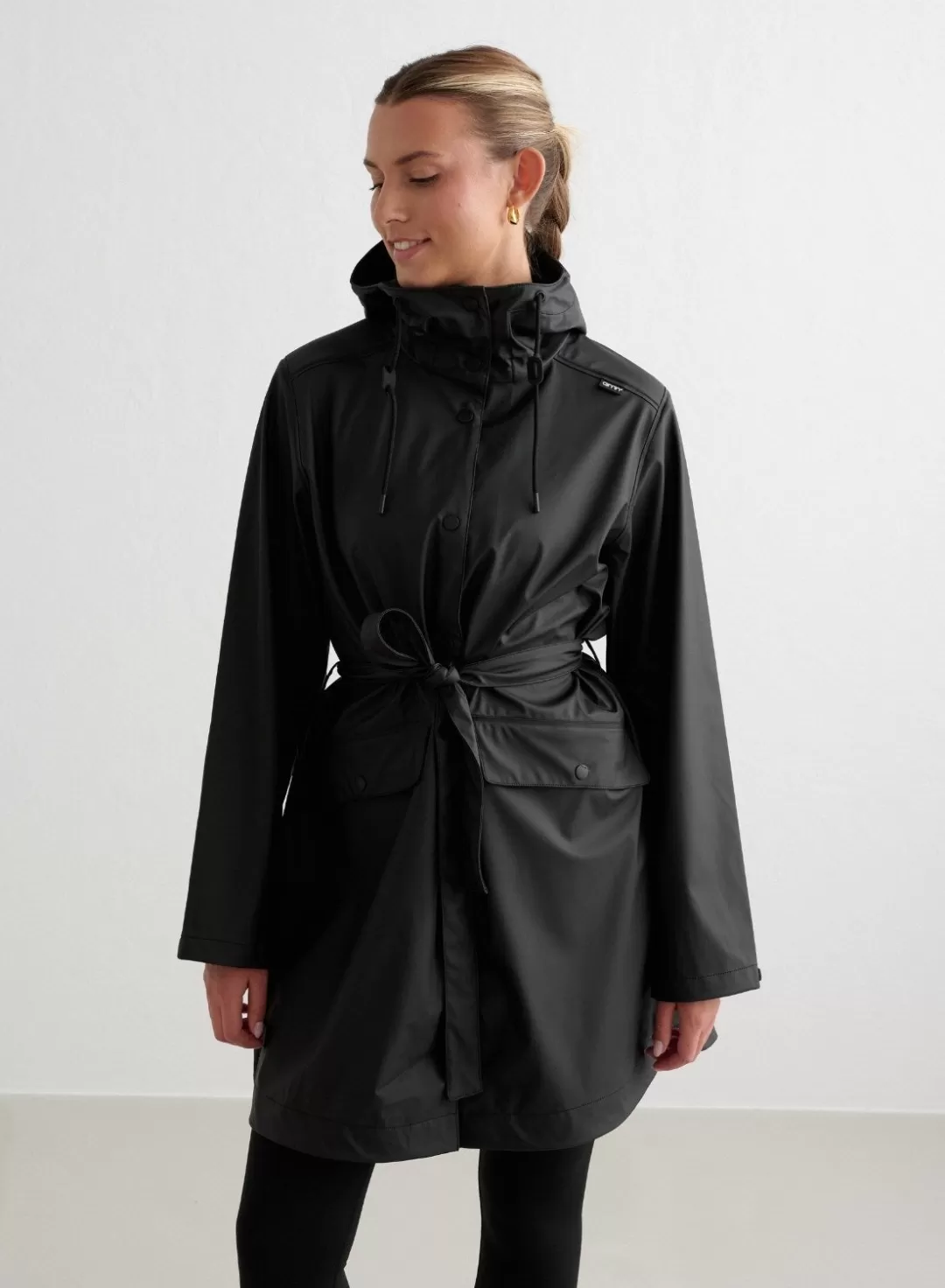 AIM’N Rain Jacket Black Outlet