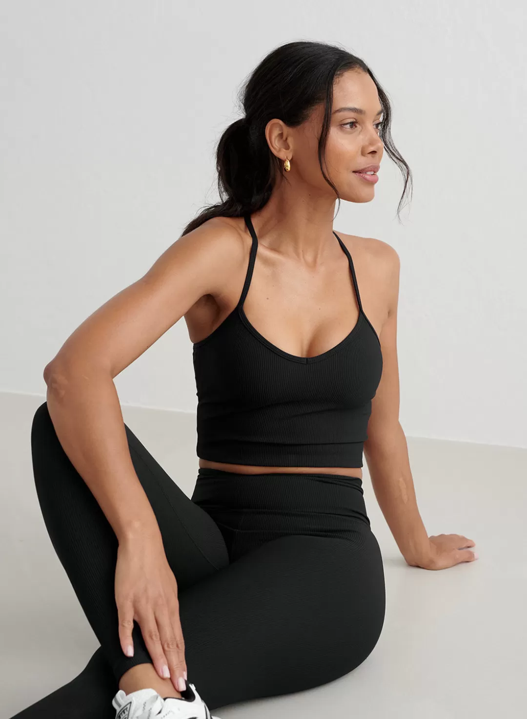 AIM’N Ribbed Performance Bralette Black Online