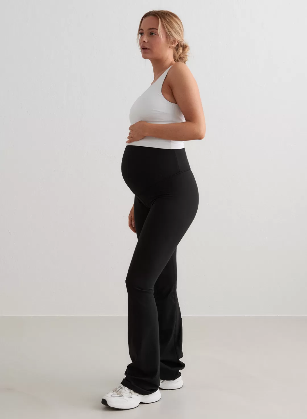 AIM’N Black Sense Maternity Flare Tights Discount