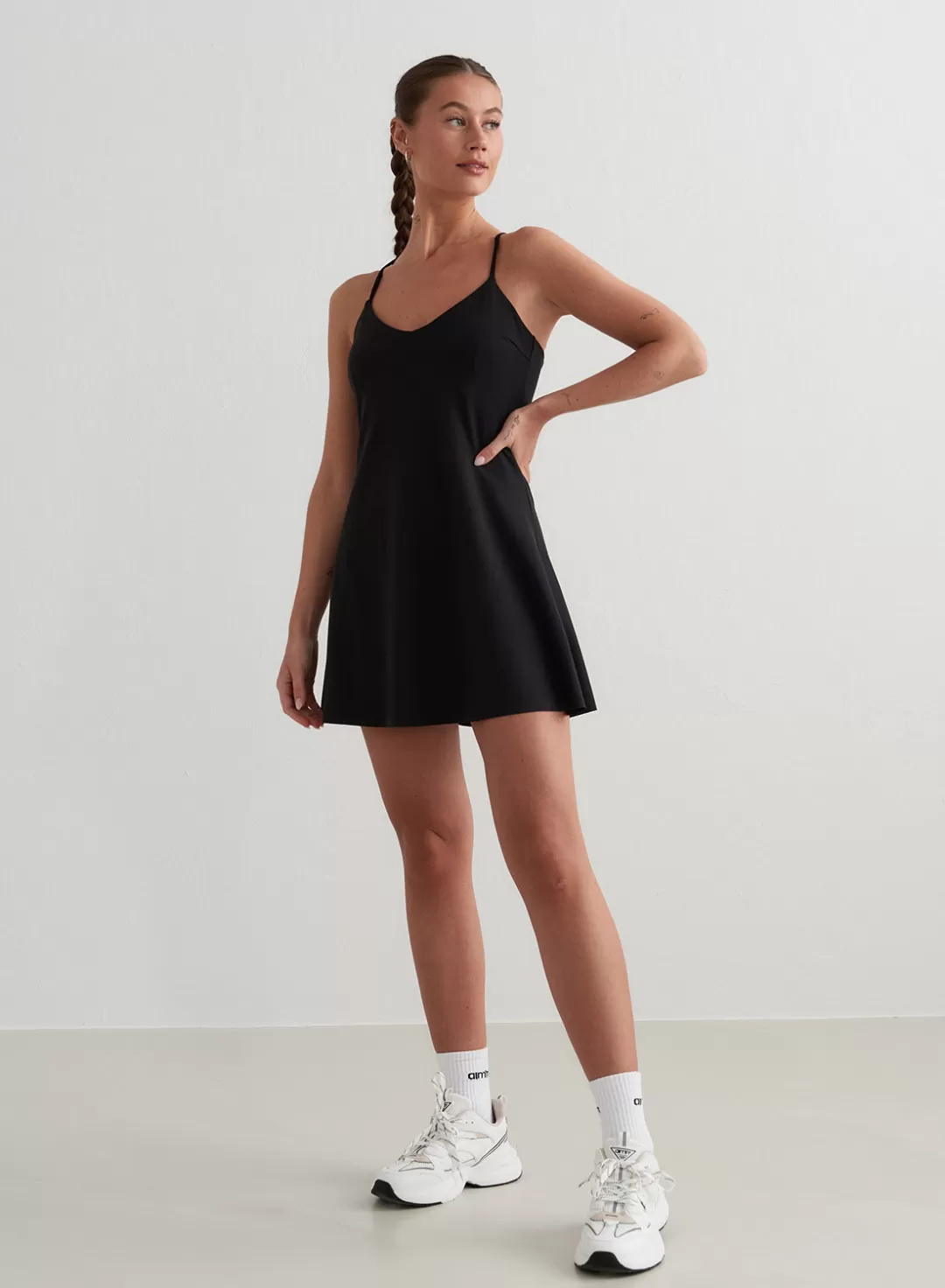 AIM’N Sense Strap Dress Black Hot