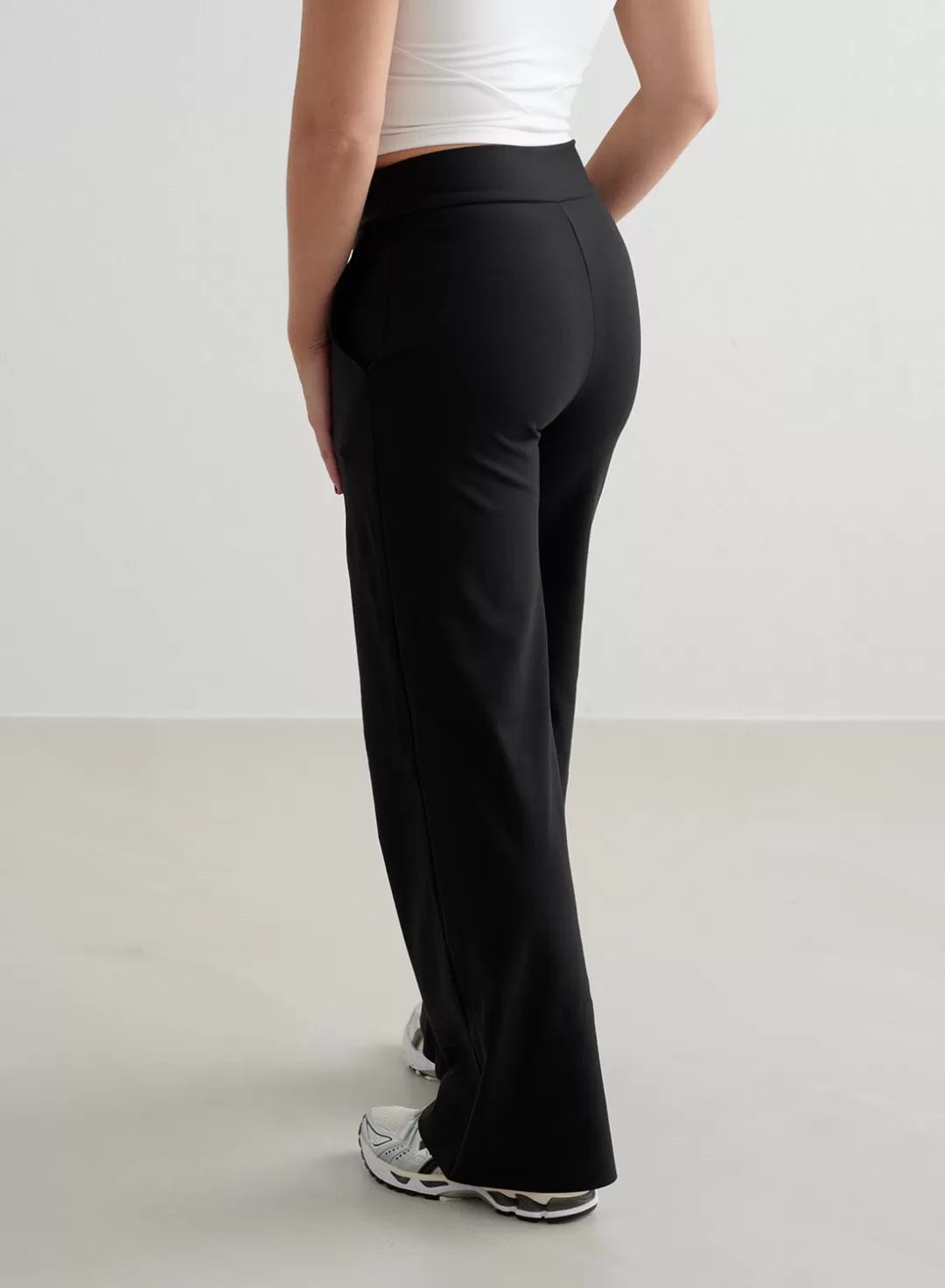 AIM’N Black Sense Wide Petite Pants Cheap