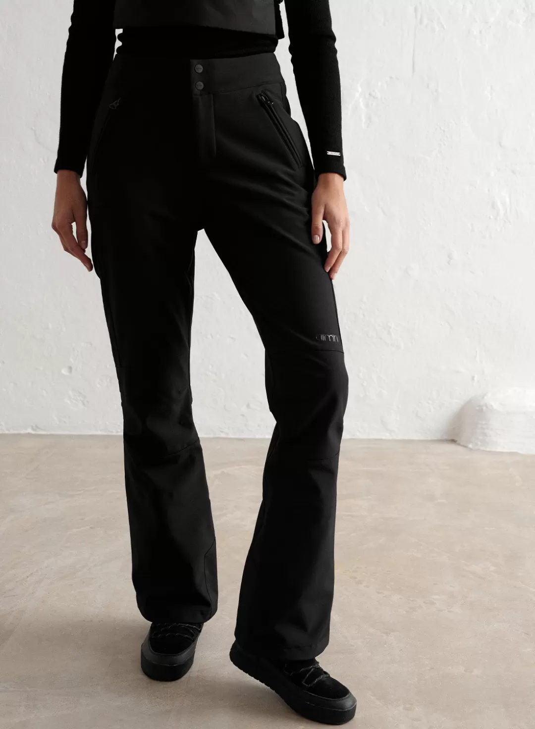 AIM’N Stretch Thermo Pants Black Fashion