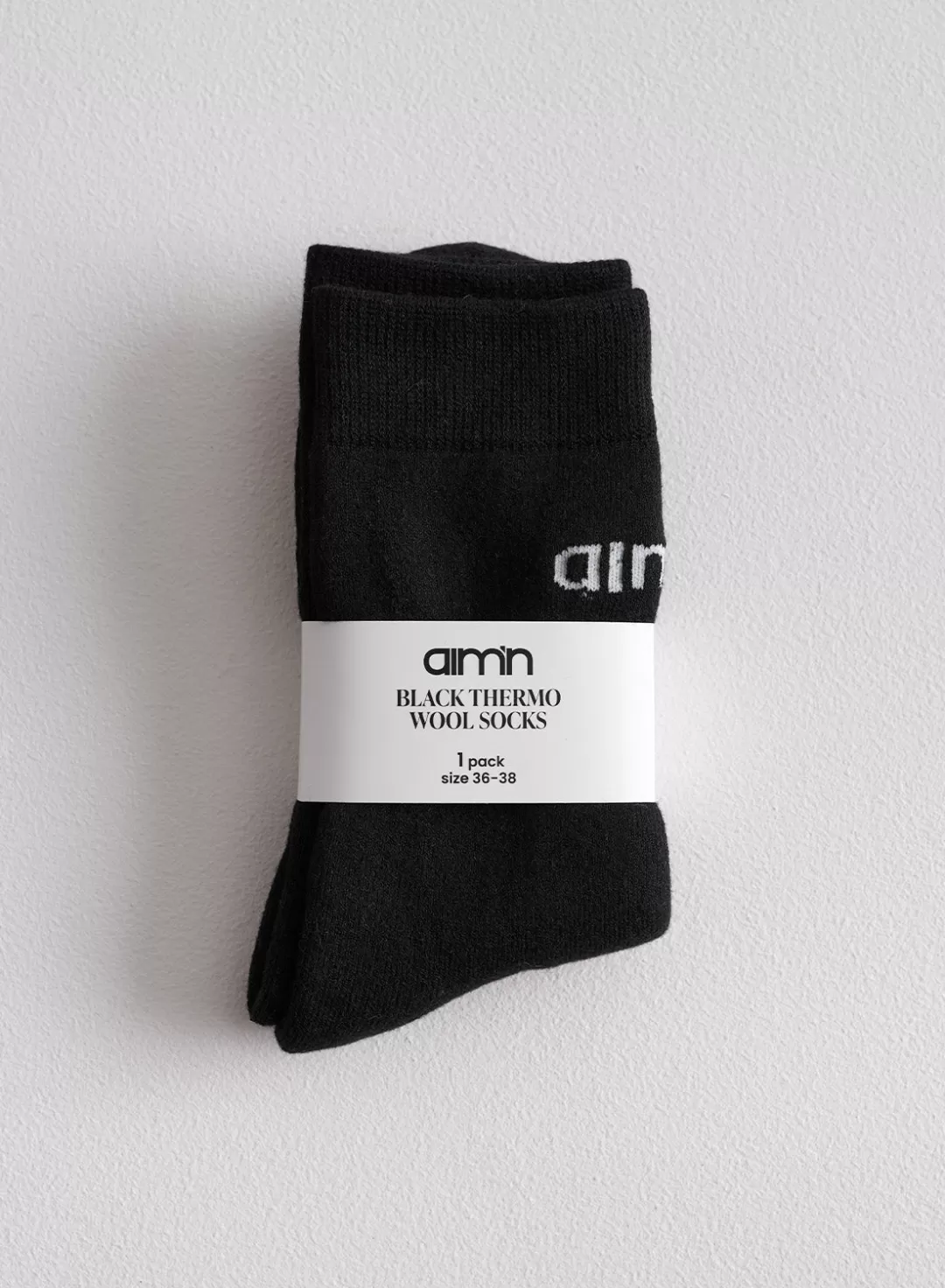 AIM’N Thermo Wool Socks Black Discount