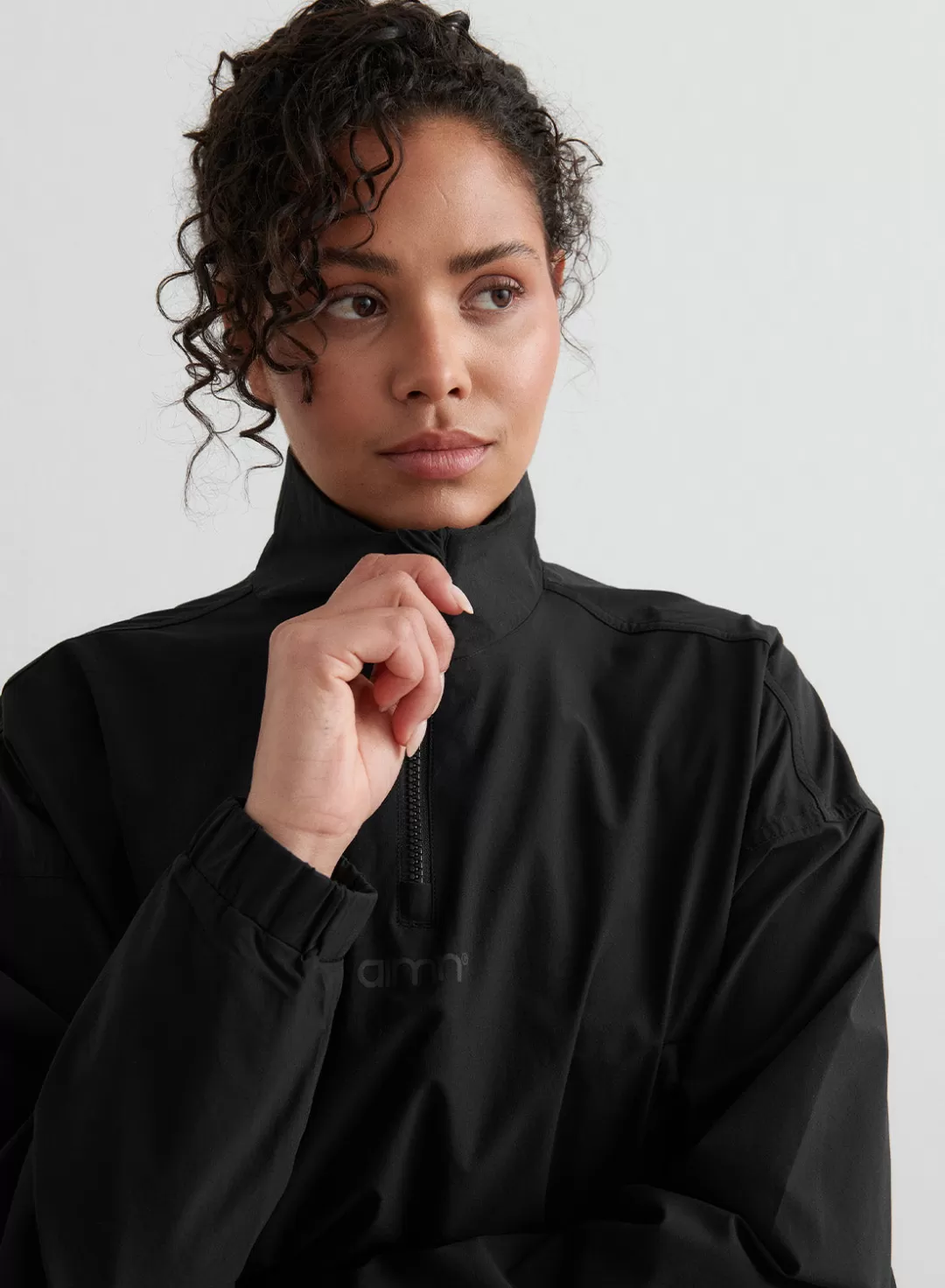 AIM’N Windbreaker Jacket Black Hot