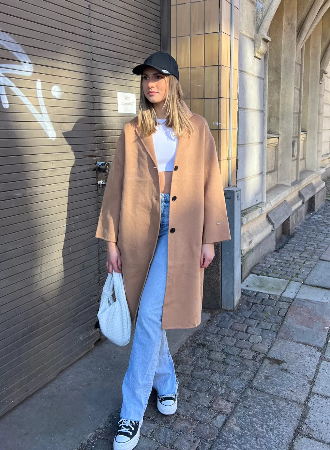 AIM’N Camel Classic Wool Coat Shop