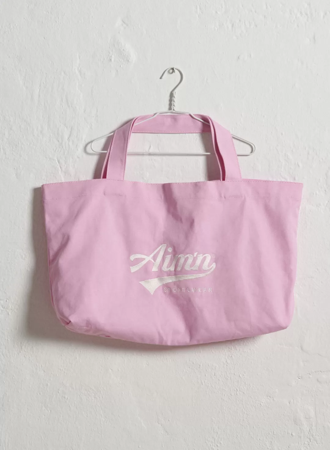 AIM’N Pitch Canvas Tote Bag Cotton candy Cheap