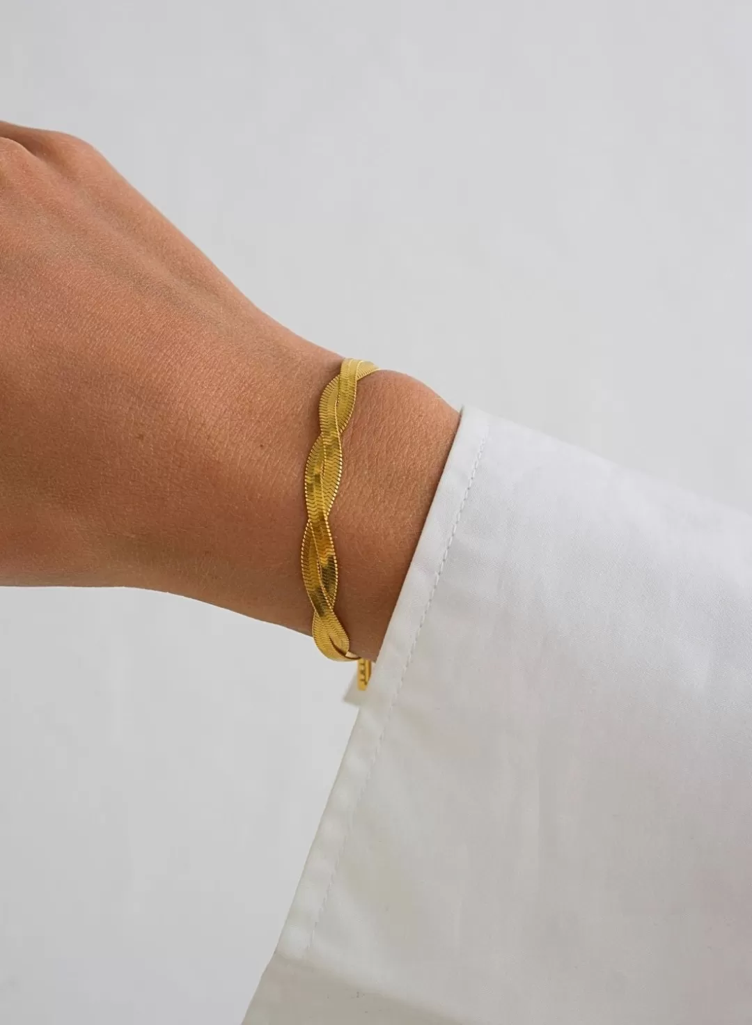 AIM’N Gold Waterproof Braid Bracelet Discount