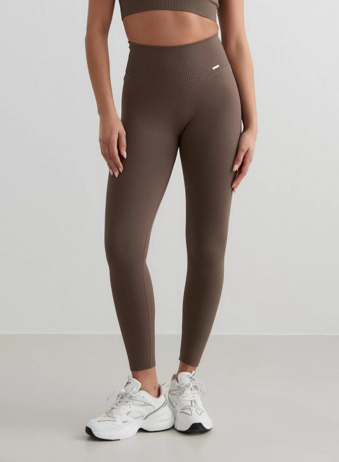 AIM’N Ribbed Seamless Tights Macchiato Shop