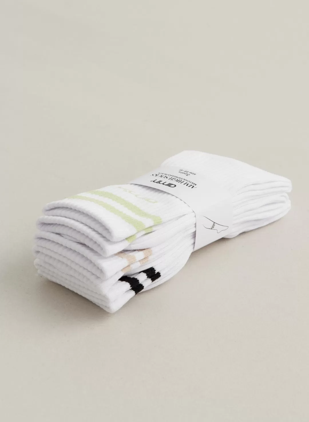 AIM’N Aim High Socks 3-Pack Matcha Outlet