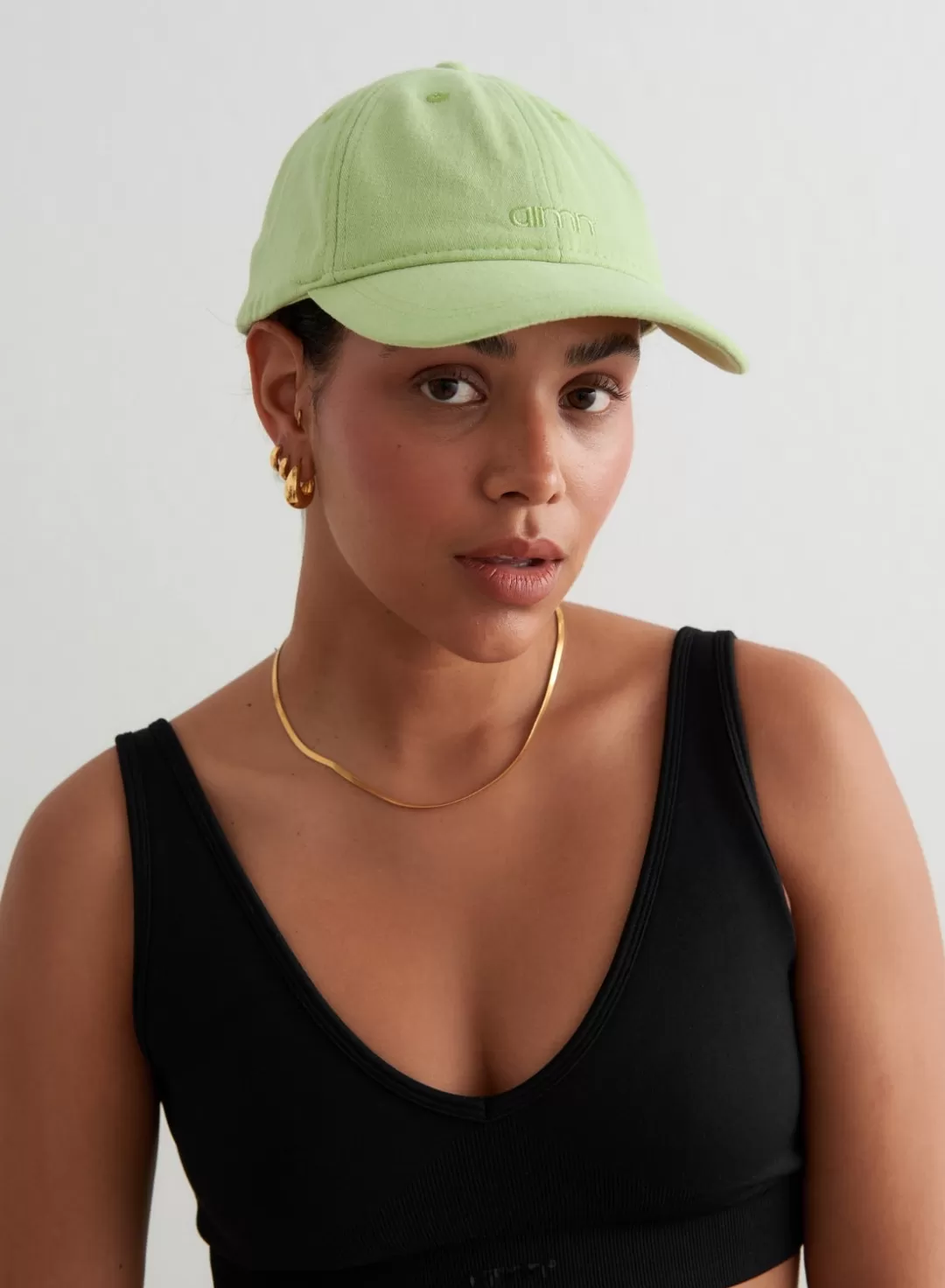 AIM’N Small Logo Cap Matcha Outlet