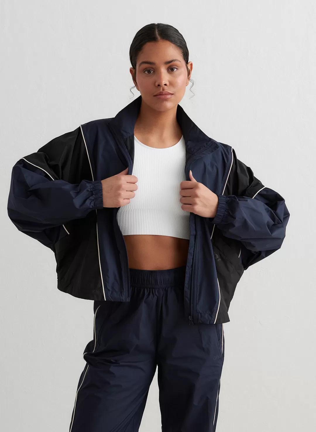 AIM’N Navy Balance Windstopper Tracksuit Jacket Sale