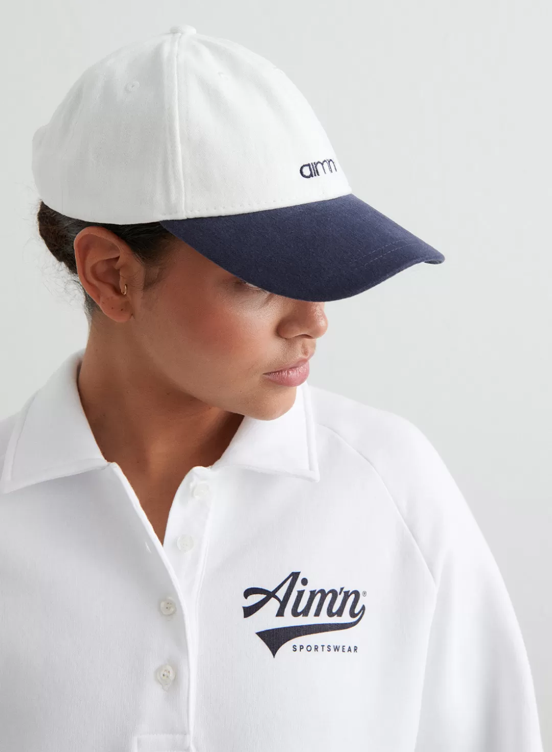 AIM’N Off-White Small Logo Cap Off white Best