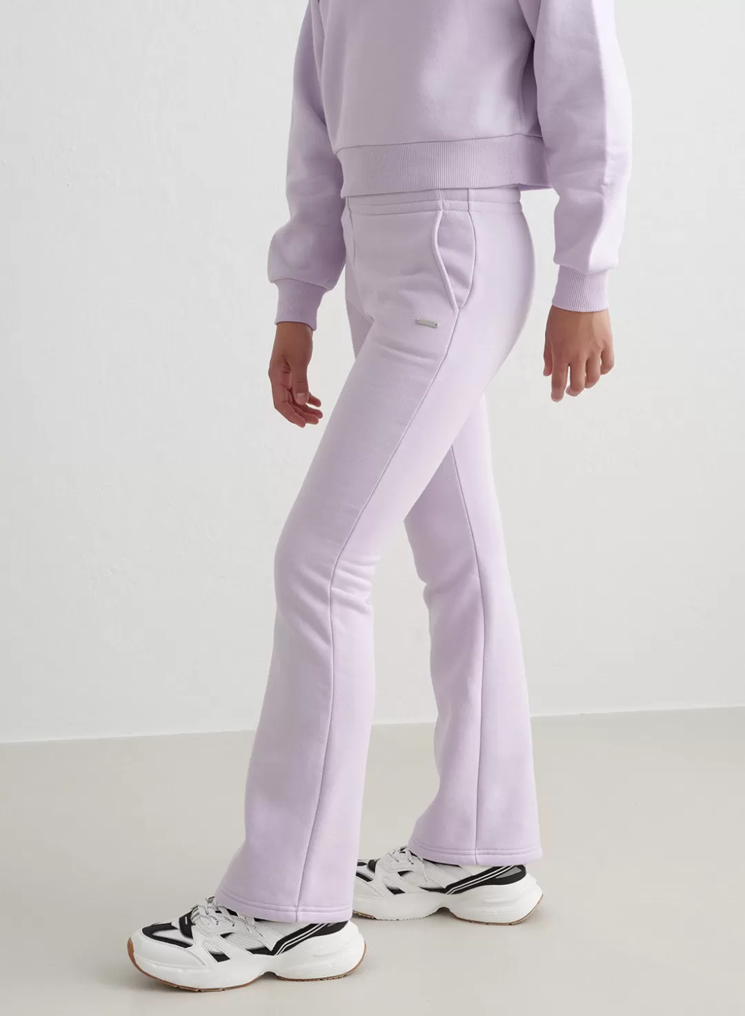 AIM’N Young Flare Sweatpants Pale lavender Online