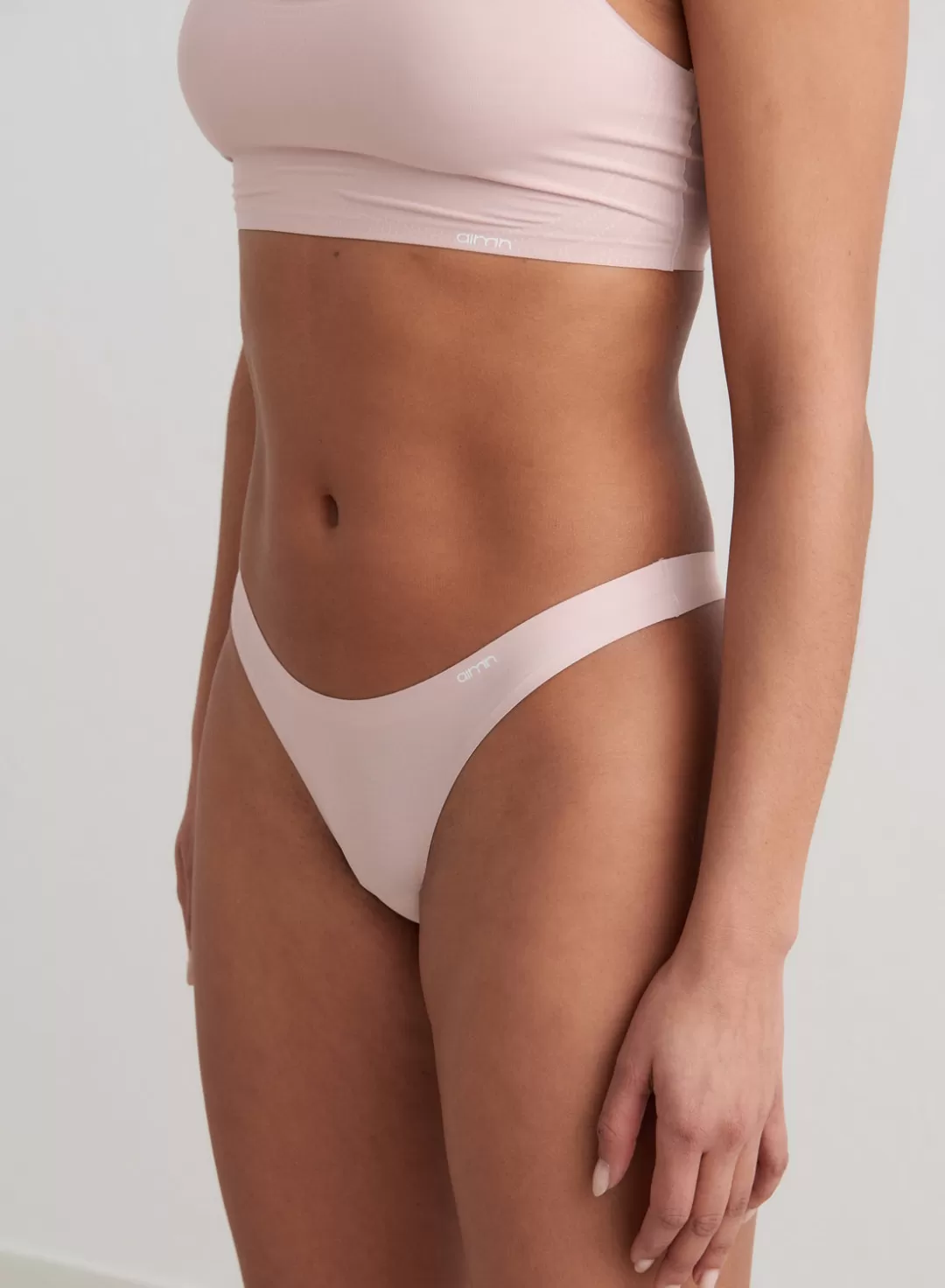 AIM’N Invisible Thong 3-pack Pale pink Sale