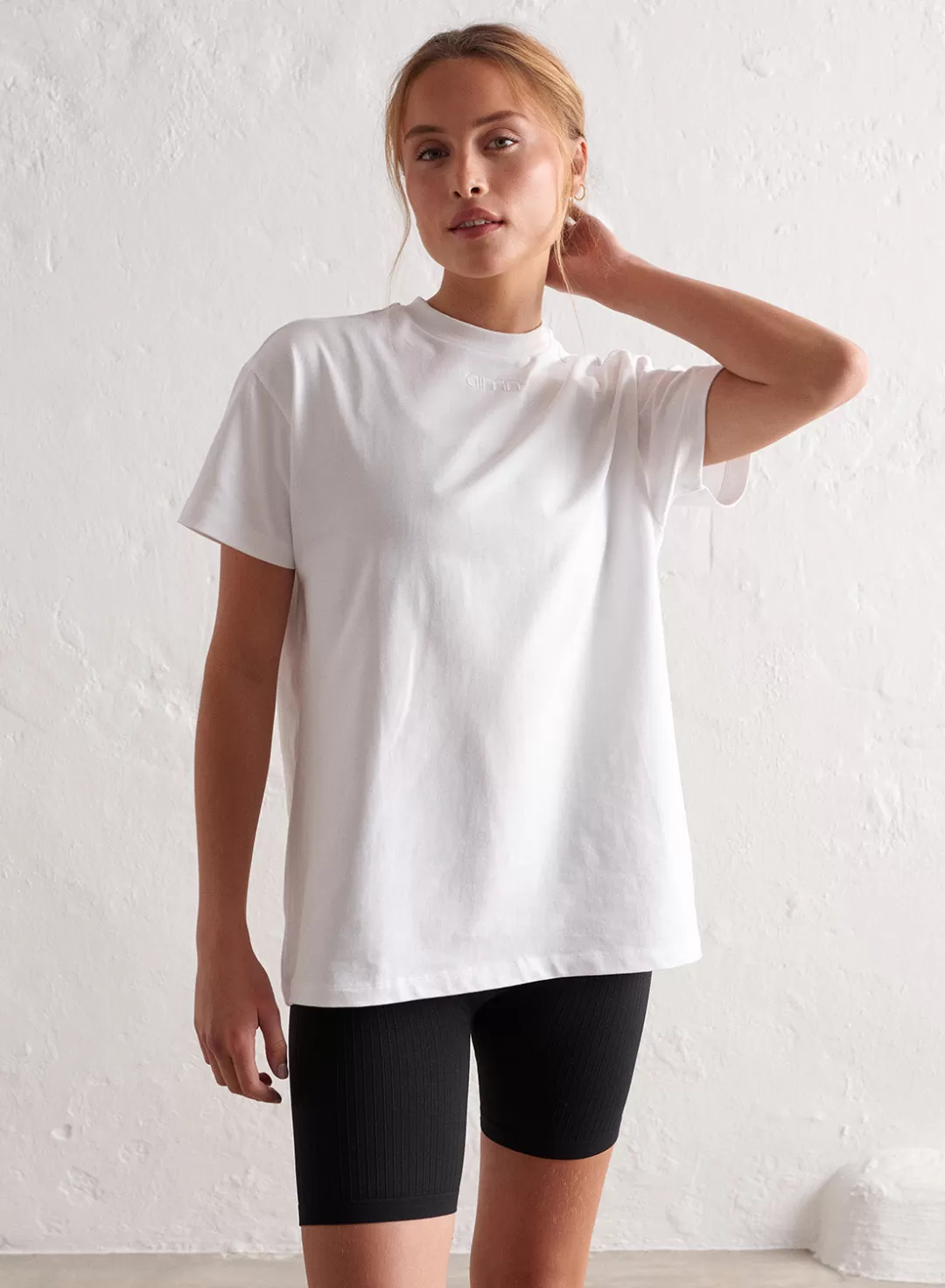 AIM’N Boyfriend T-shirt White Sale