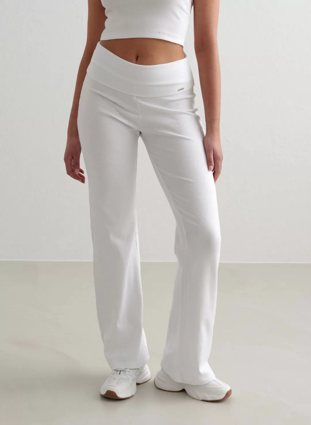 AIM’N Ease Ribbed Pants White Store