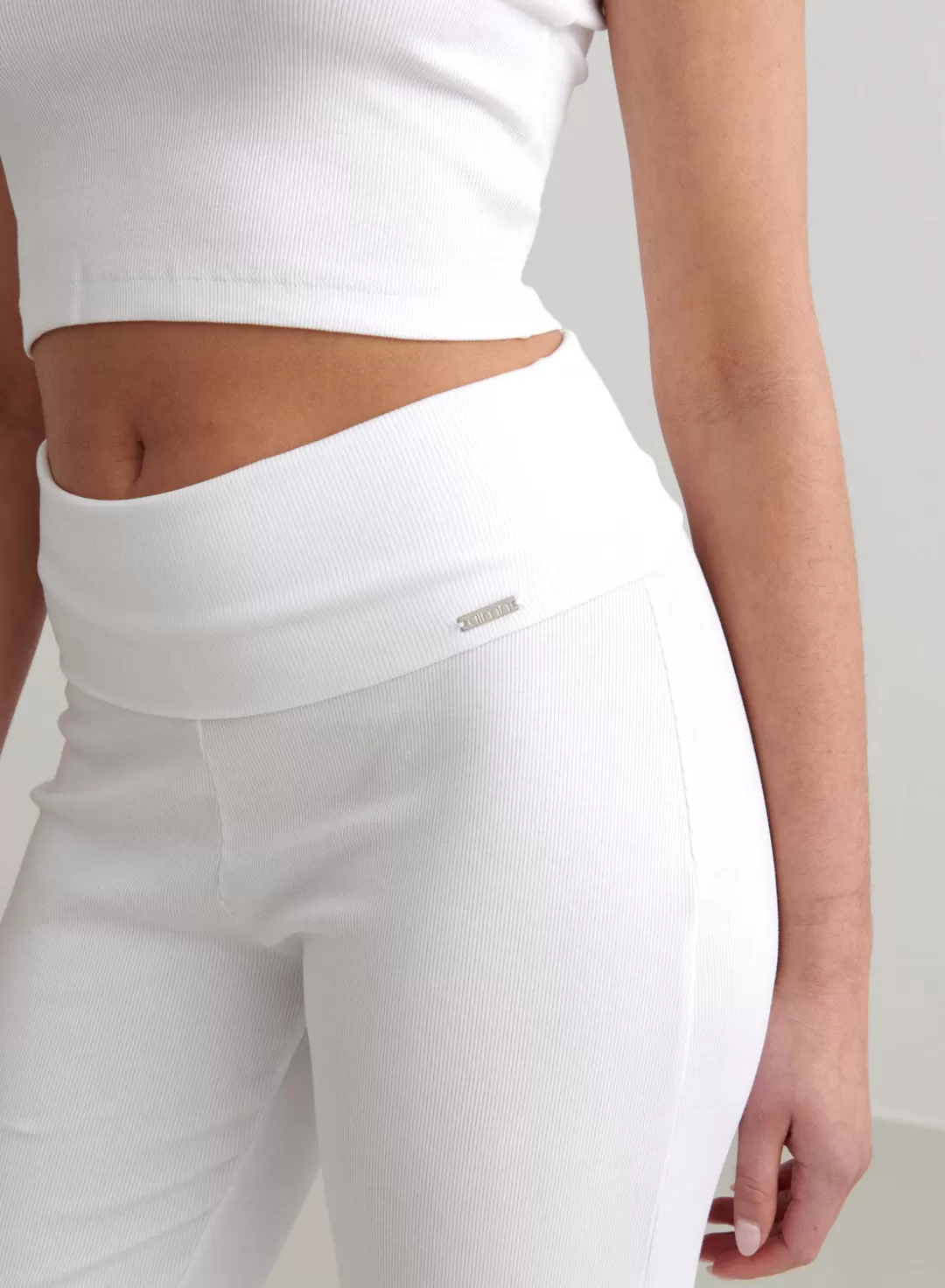 AIM’N Ease Ribbed Pants White Store